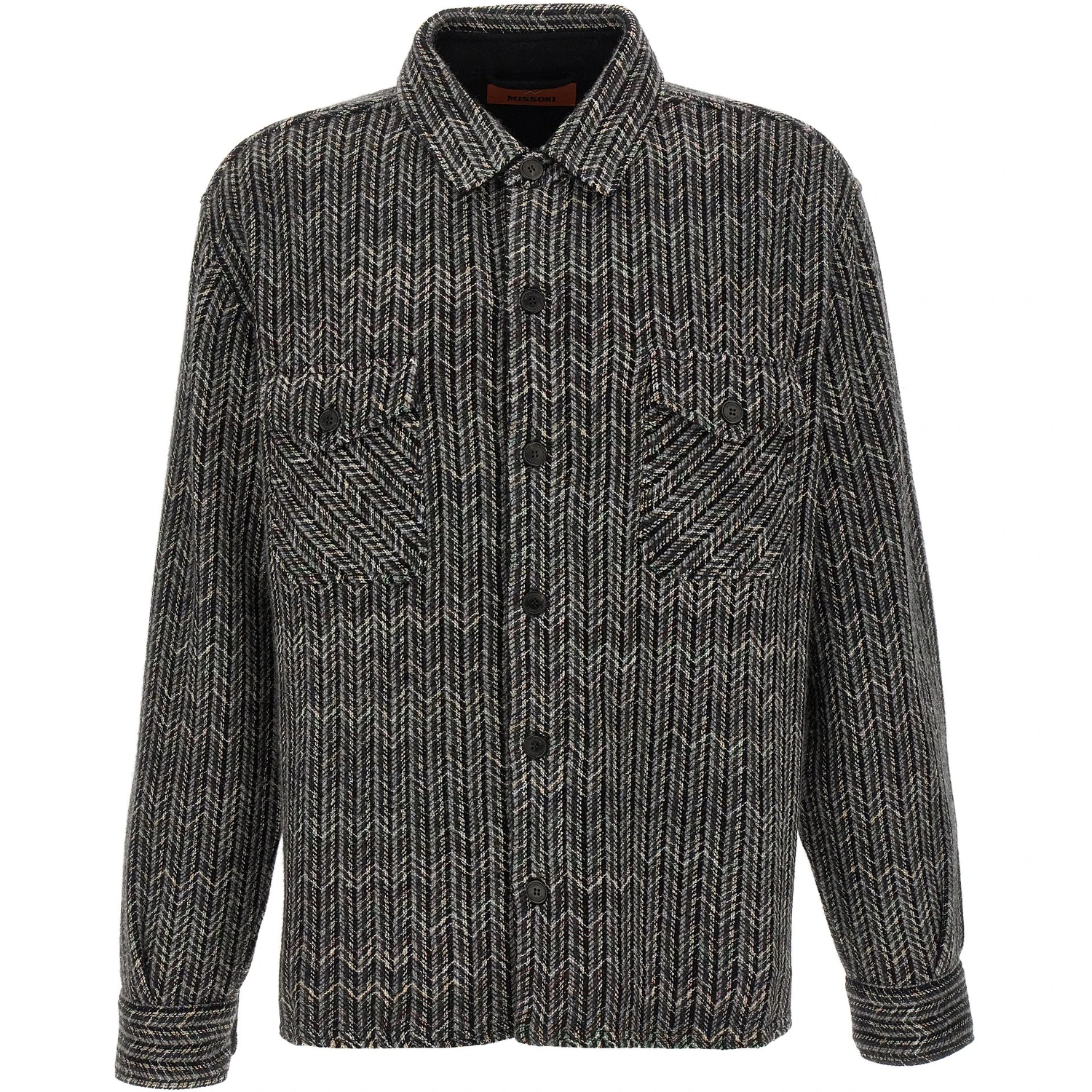 Gray Wool Blouse