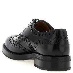 Black Calfskin Oxfords And Derbies