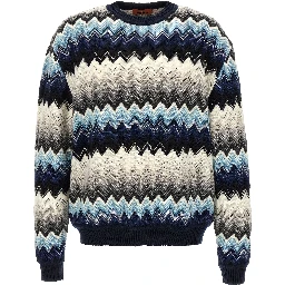 Multicolor Wool Cardigan