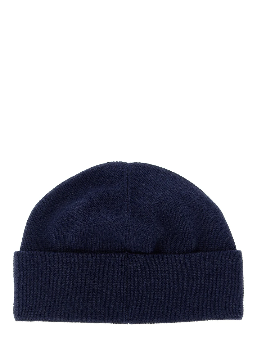 Blue Cotton Beanie
