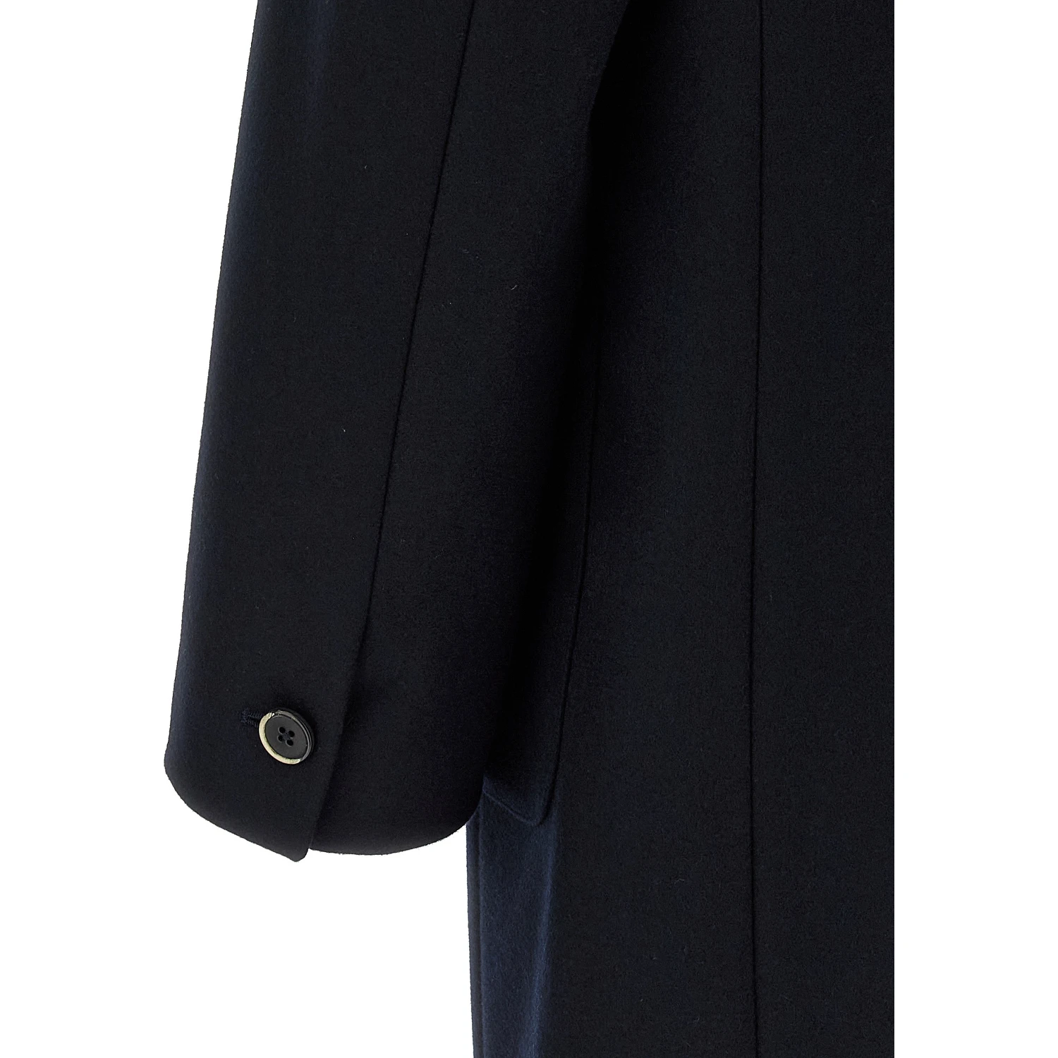 Blue Wool Coat