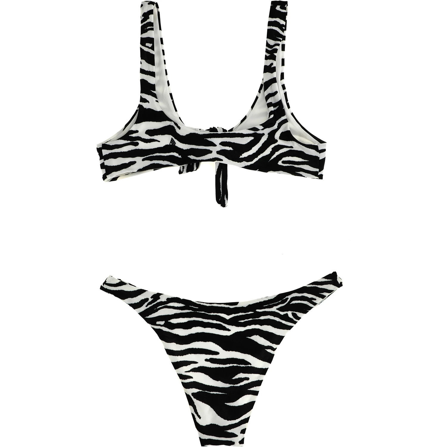 Bicolor Polyamide Bikini