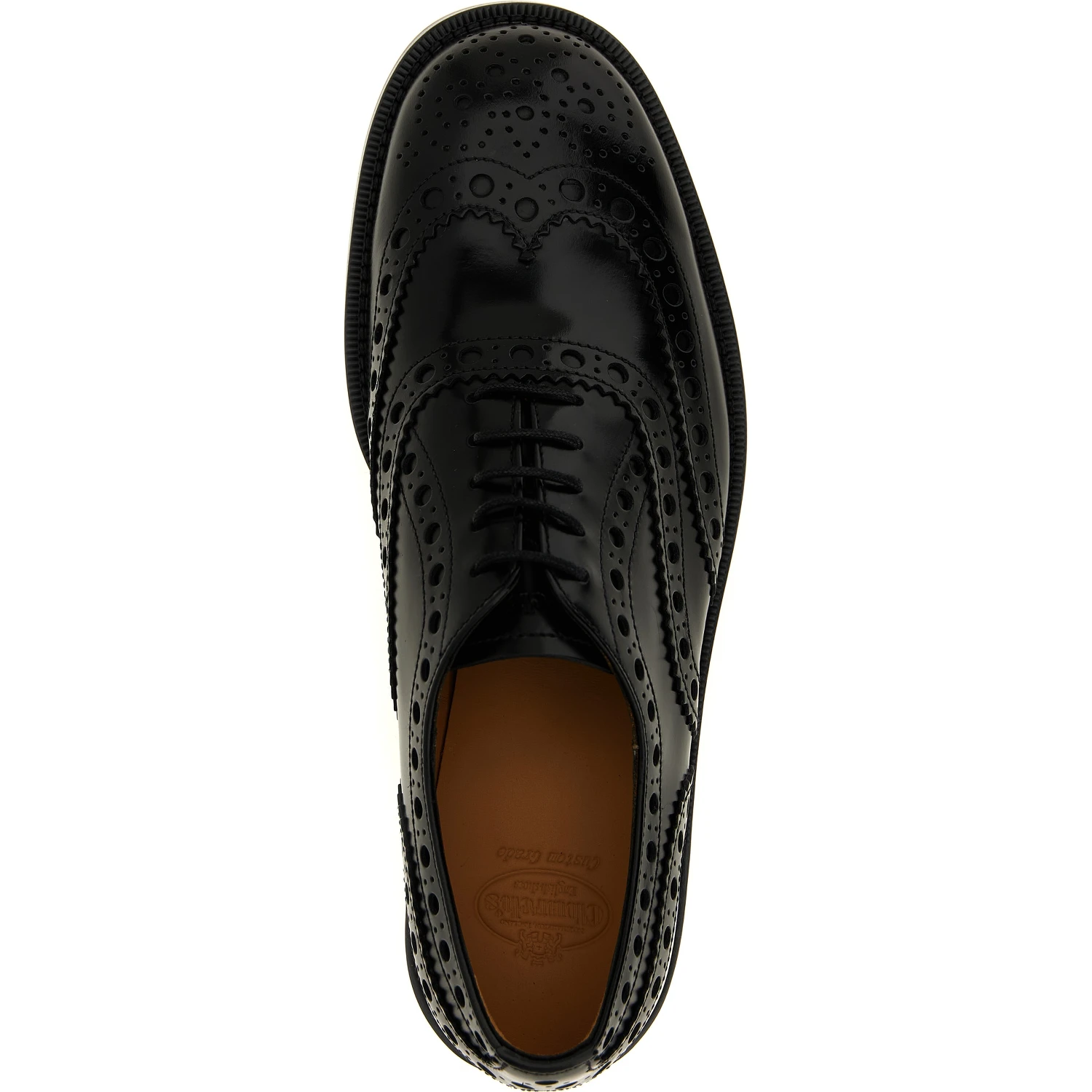 Black Calfskin Oxfords And Derbies