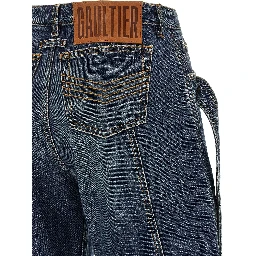 Blue Cotton Jeans Denim