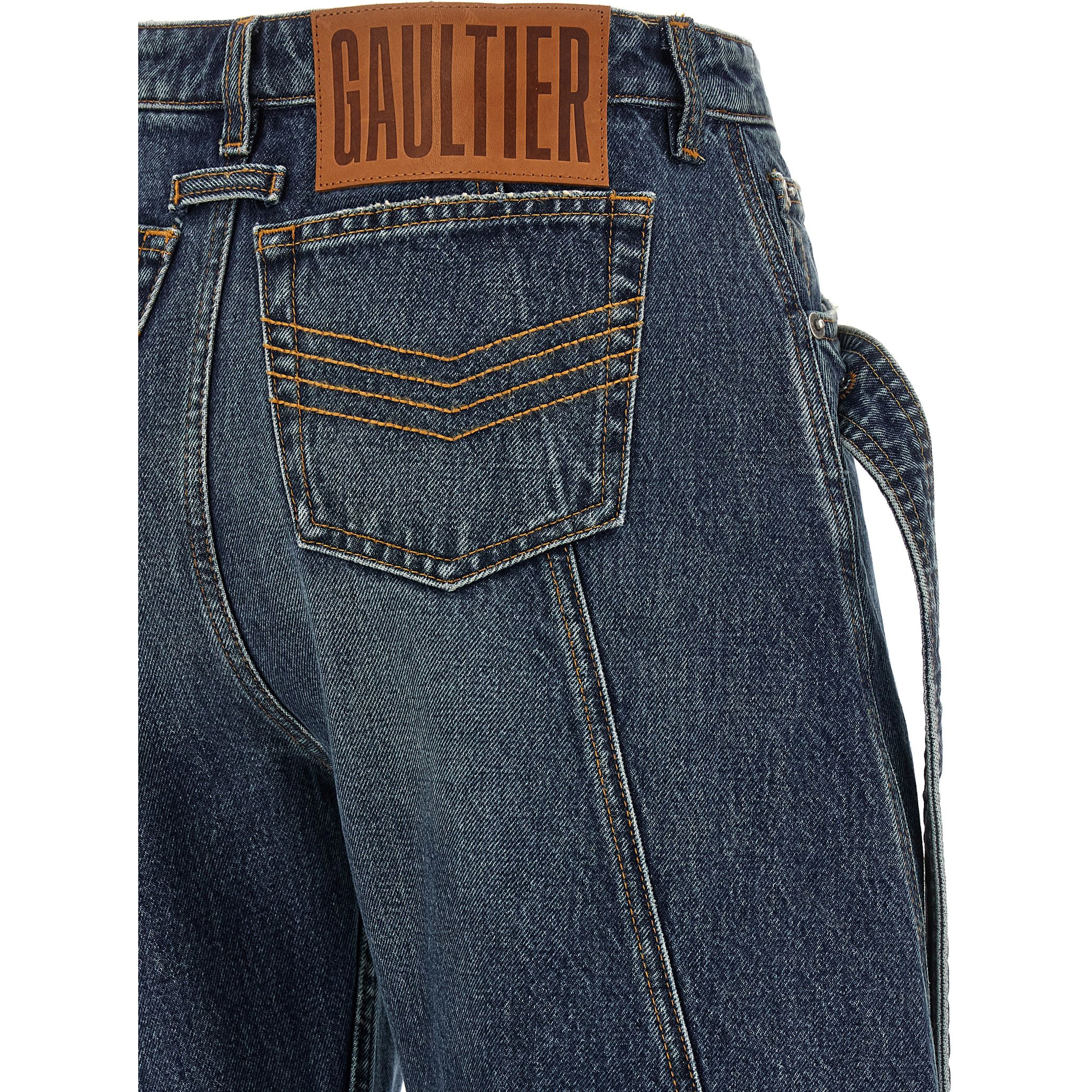 Blue Cotton Jeans Denim