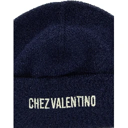 Blue Cotton Beanie