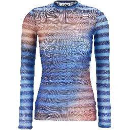 Multicolor Polyamide Pattern Shirt