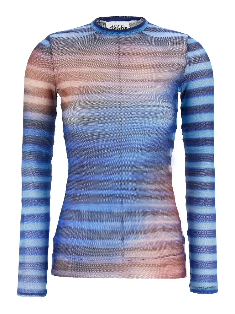 Multicolor Polyamide Pattern Shirt