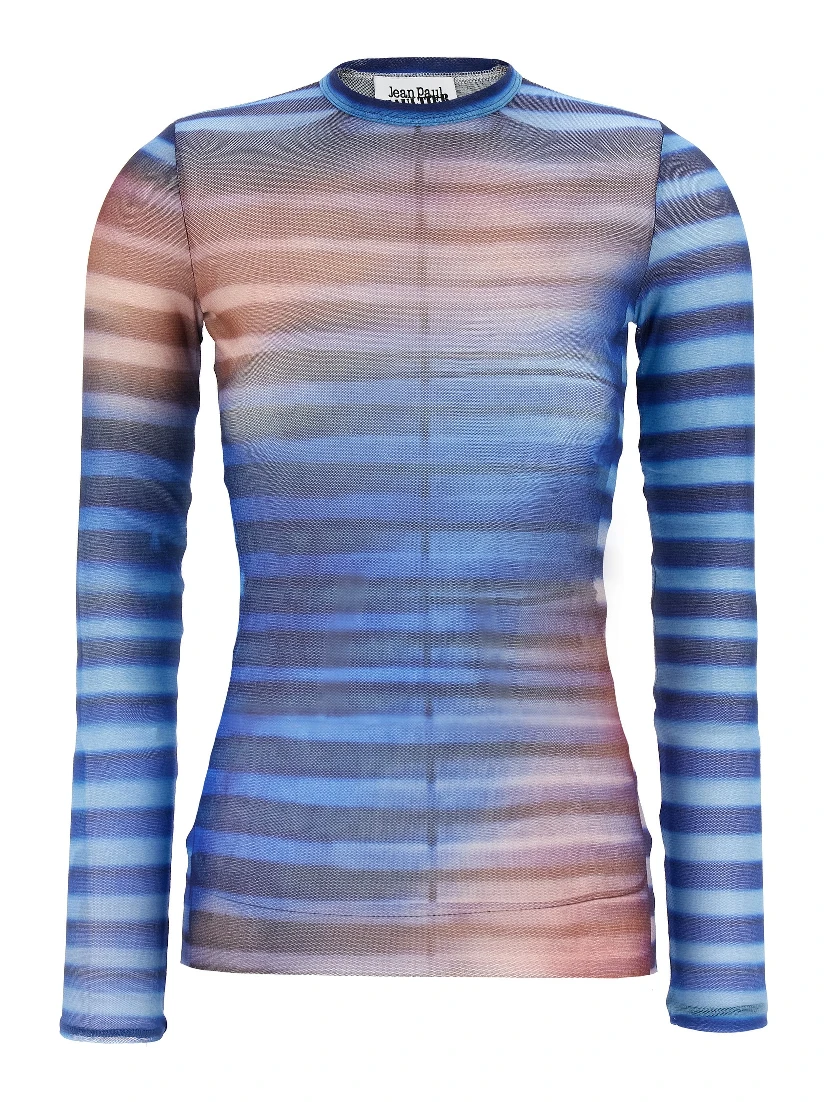 Multicolor Polyamide Pattern Shirt