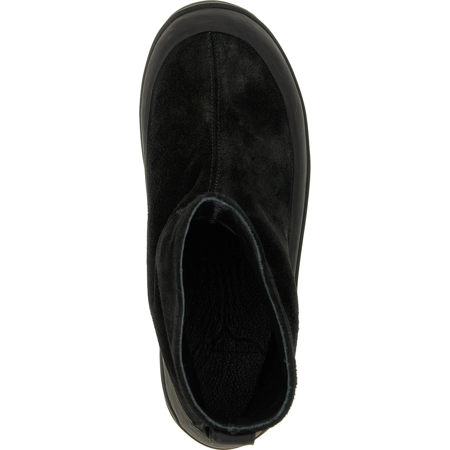 Black Rubber Ankle Boots