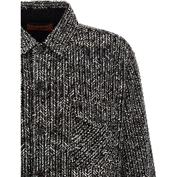 Gray Wool Blouse