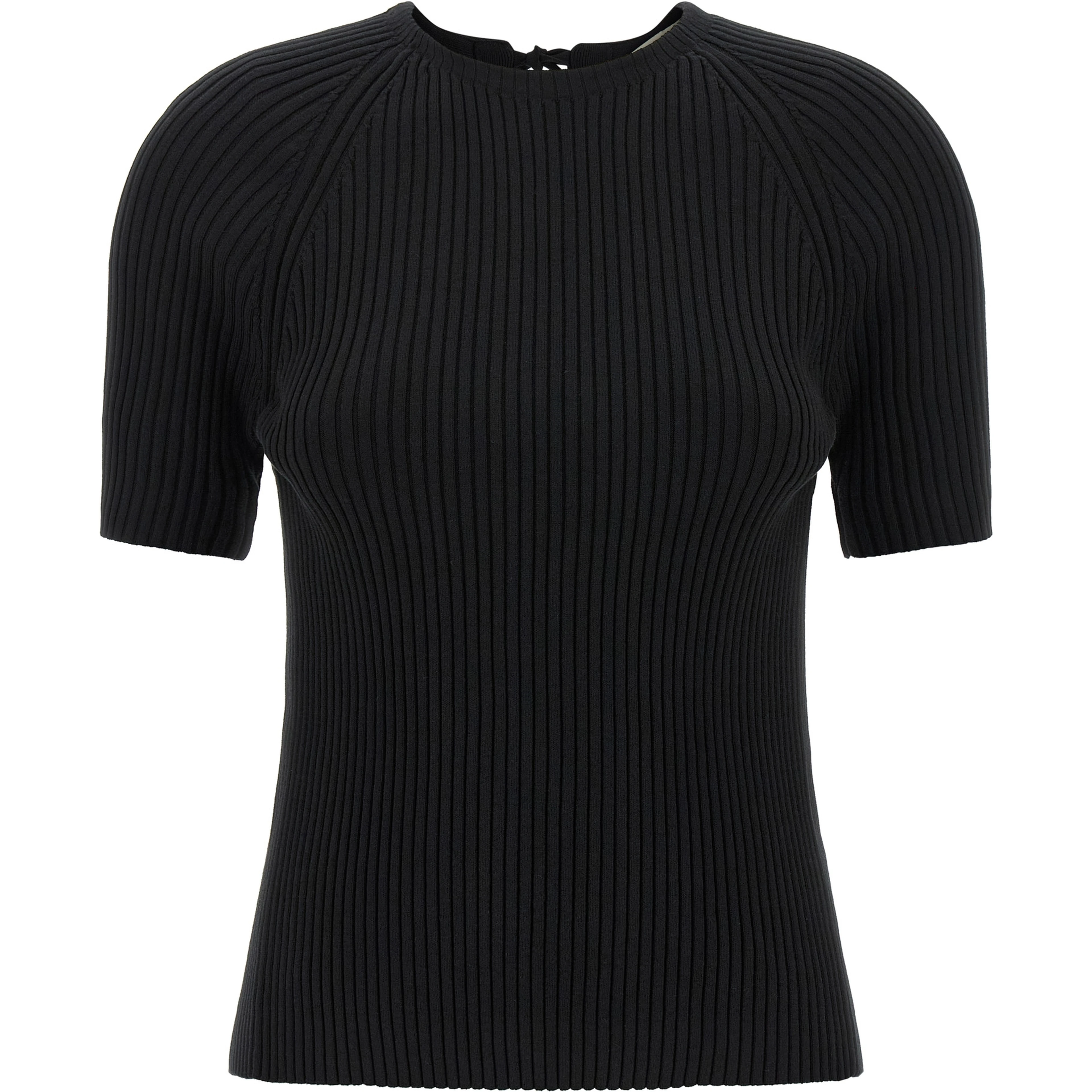 Black Cotton Cardigan