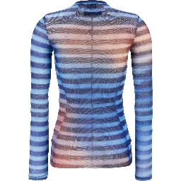Multicolor Polyamide Pattern Shirt