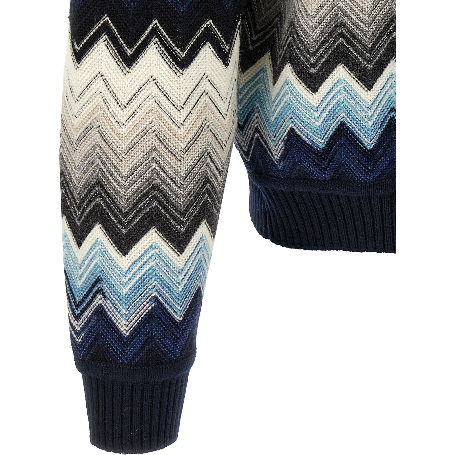 Multicolor Wool Cardigan