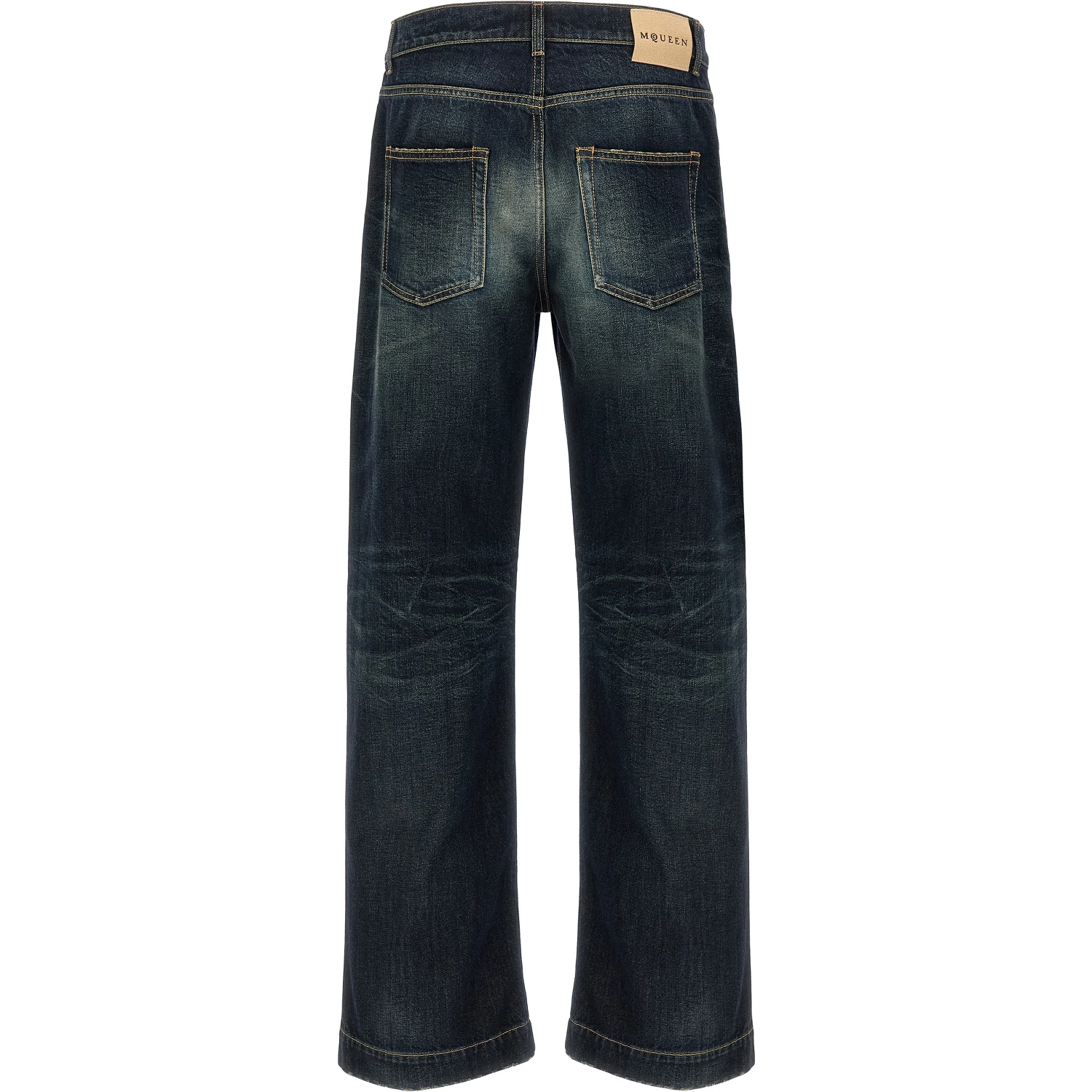 Blue Cotton Jeans Denim