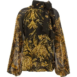 Multicolor Viscose Blouse