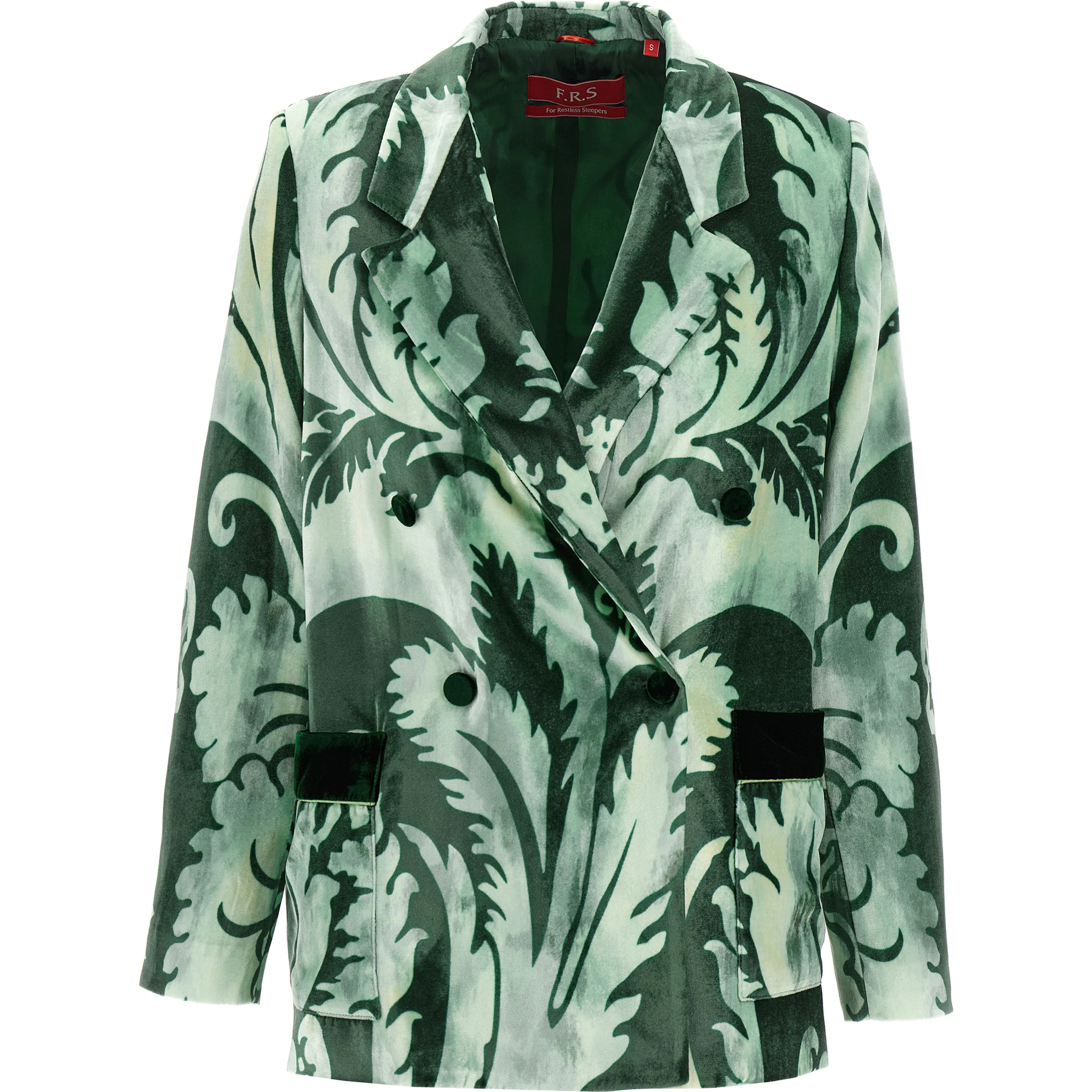 Multicolor Viscose Blazer