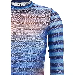 Multicolor Polyamide Pattern Shirt