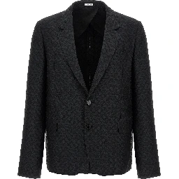 Black Viscose Blazer