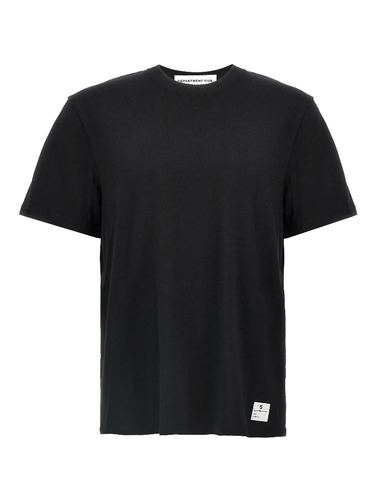 Black Cotton T-Shirt
