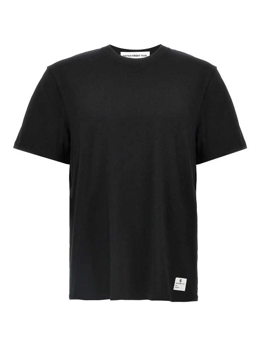 Black Cotton T-Shirt