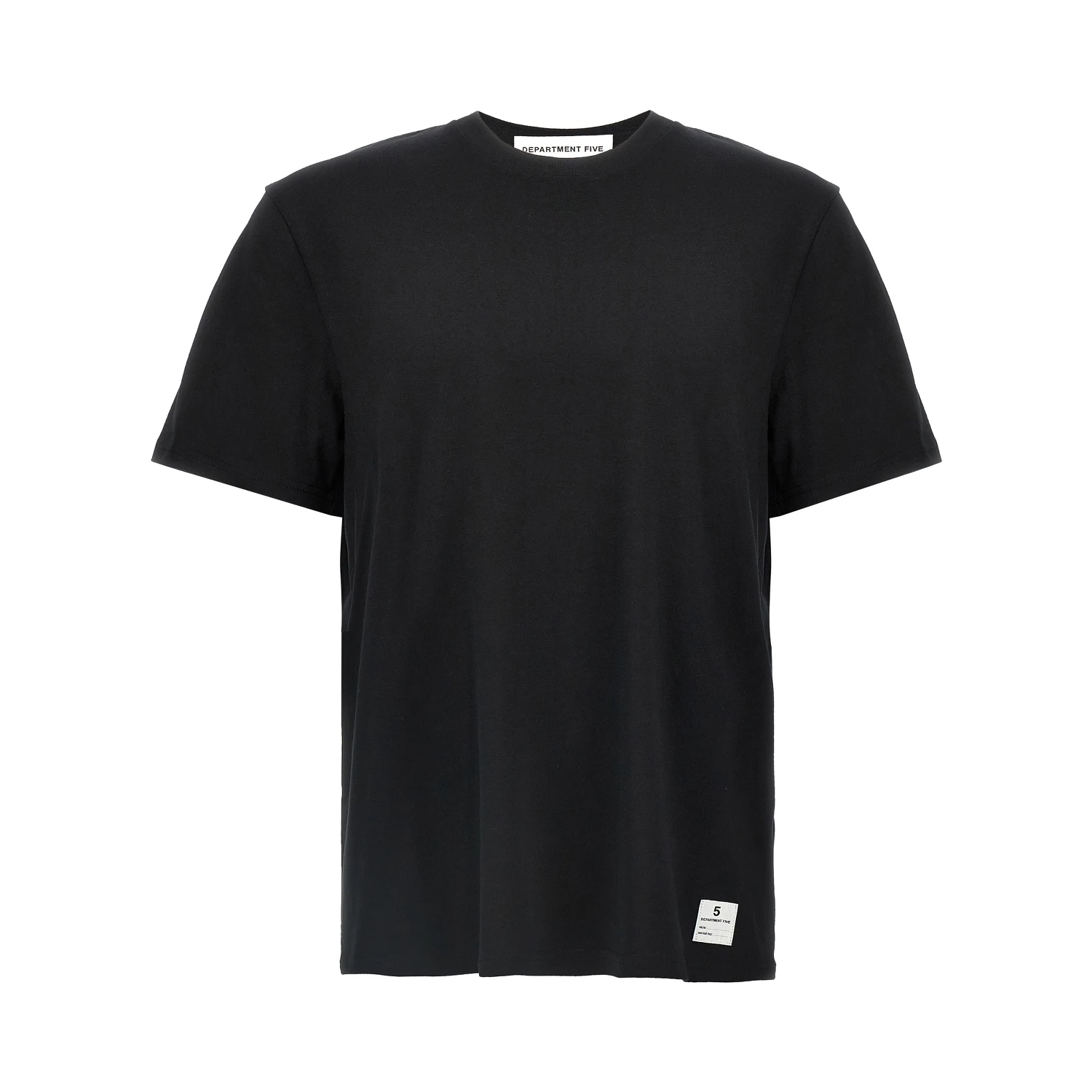 Black Cotton T-Shirt