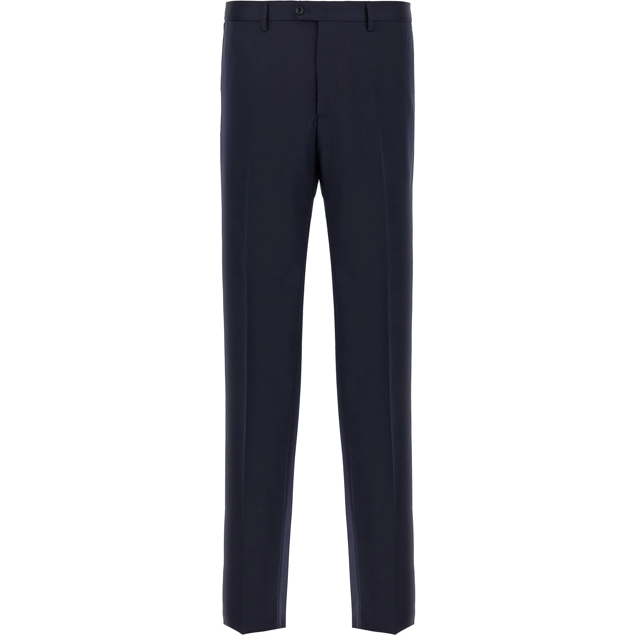 Blue Virgin Wool Two-Piece Suit