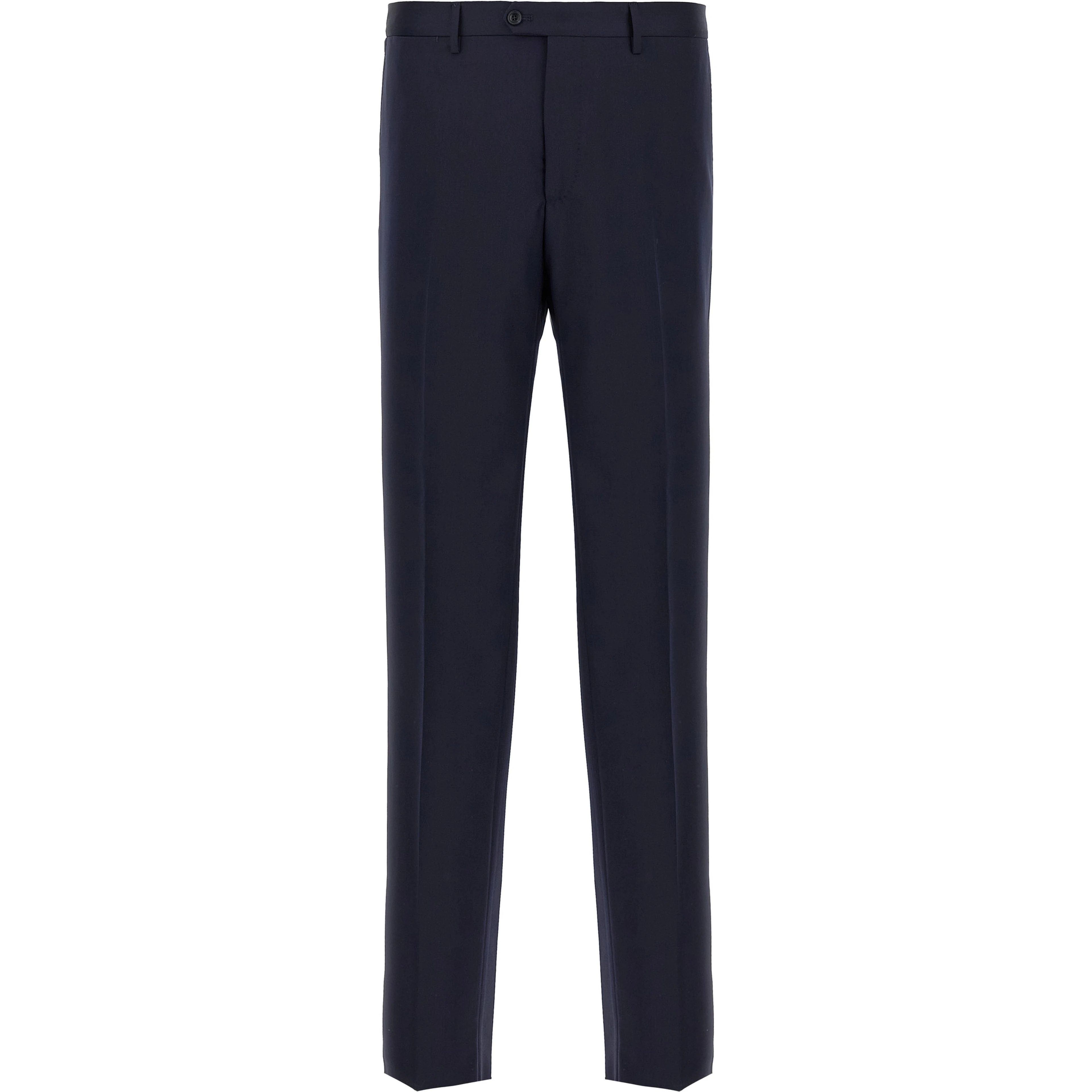 Blue Virgin Wool Two-Piece Suit