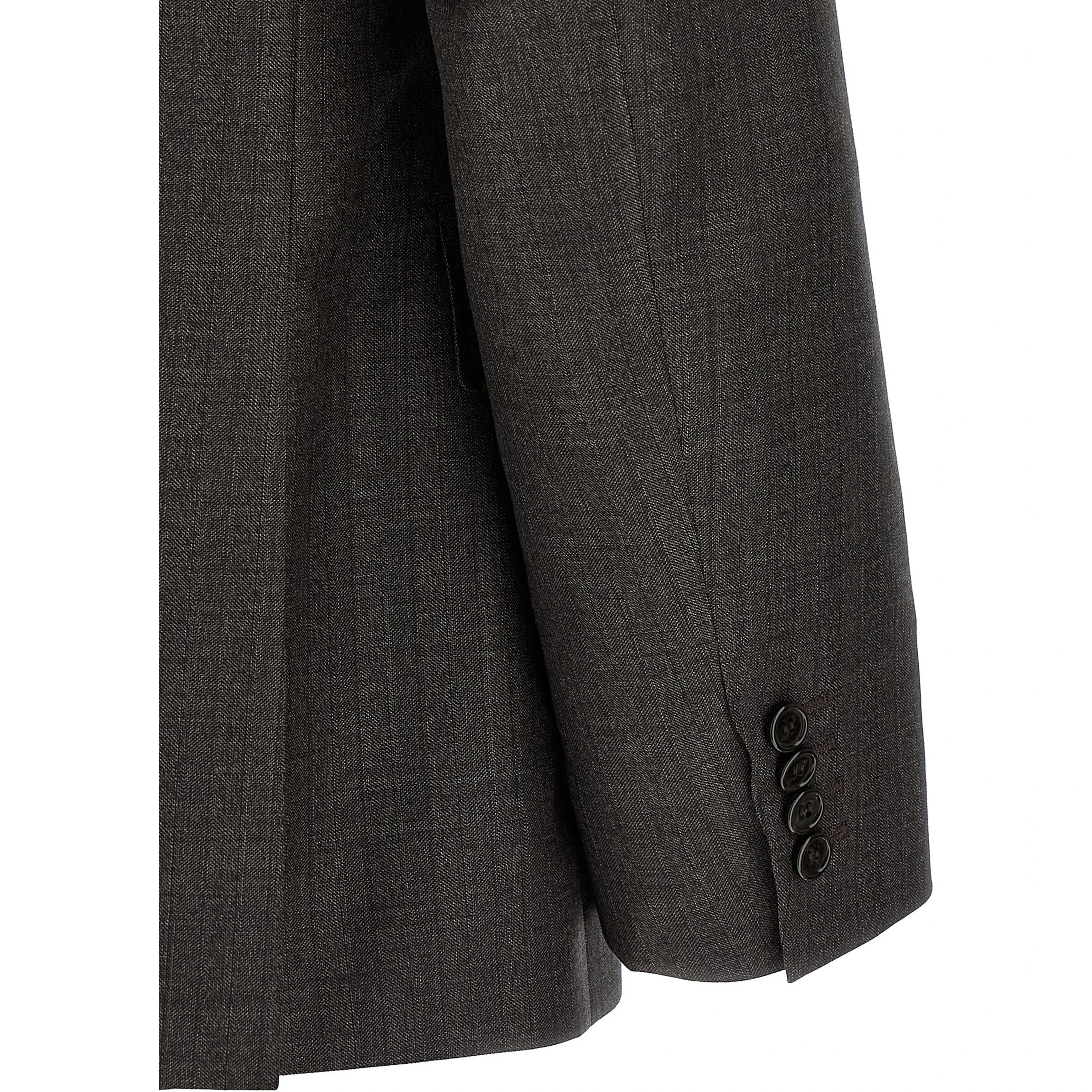 Brown Wool Blazer