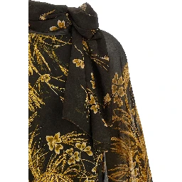Multicolor Viscose Blouse