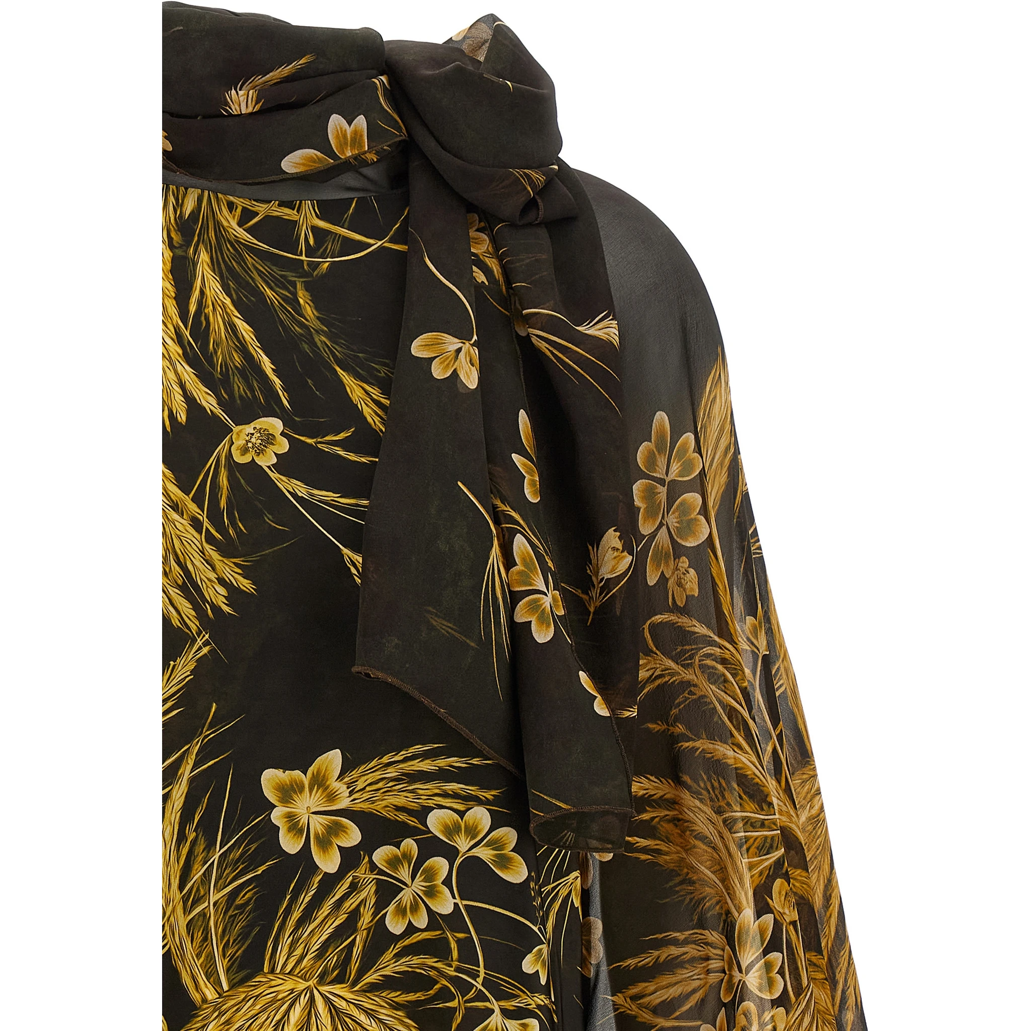 Multicolor Viscose Blouse