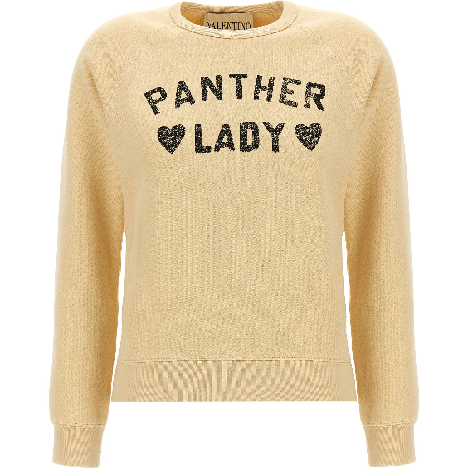 Beige Cotton Sweatshirt