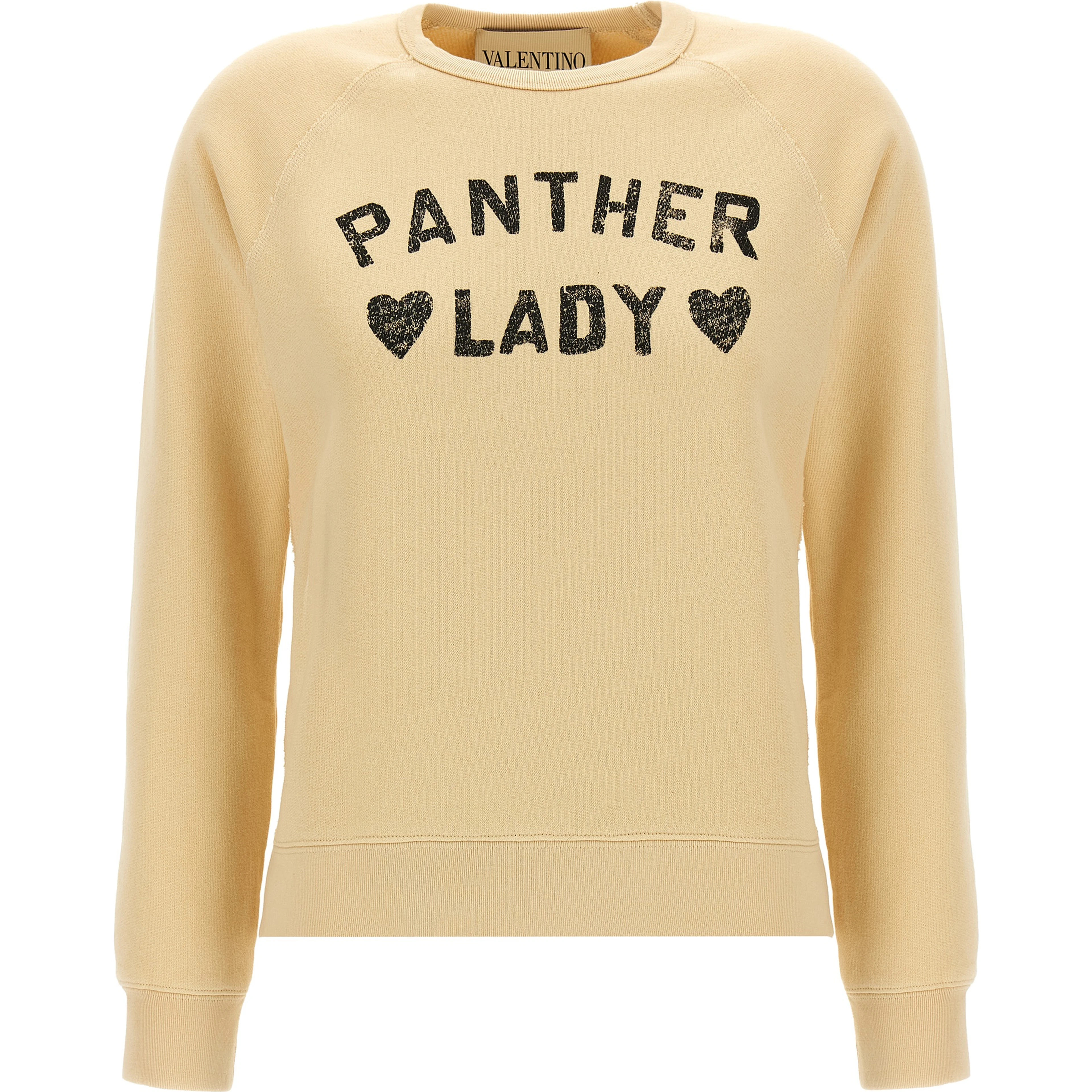 Beige Cotton Sweatshirt