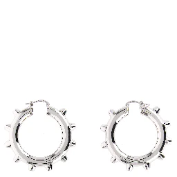 Silver Brass Earrings