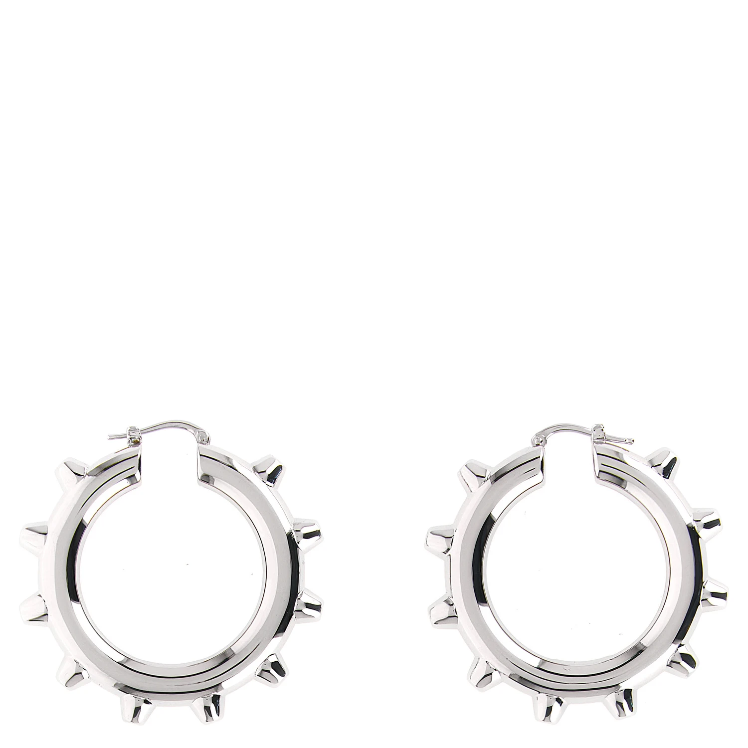 Silver Brass Earrings