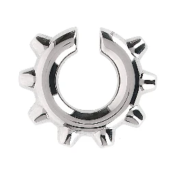 Silver Brass Earrings