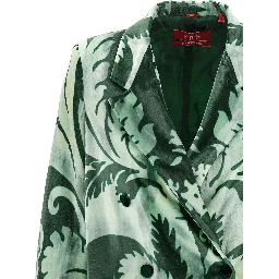 Multicolor Viscose Blazer