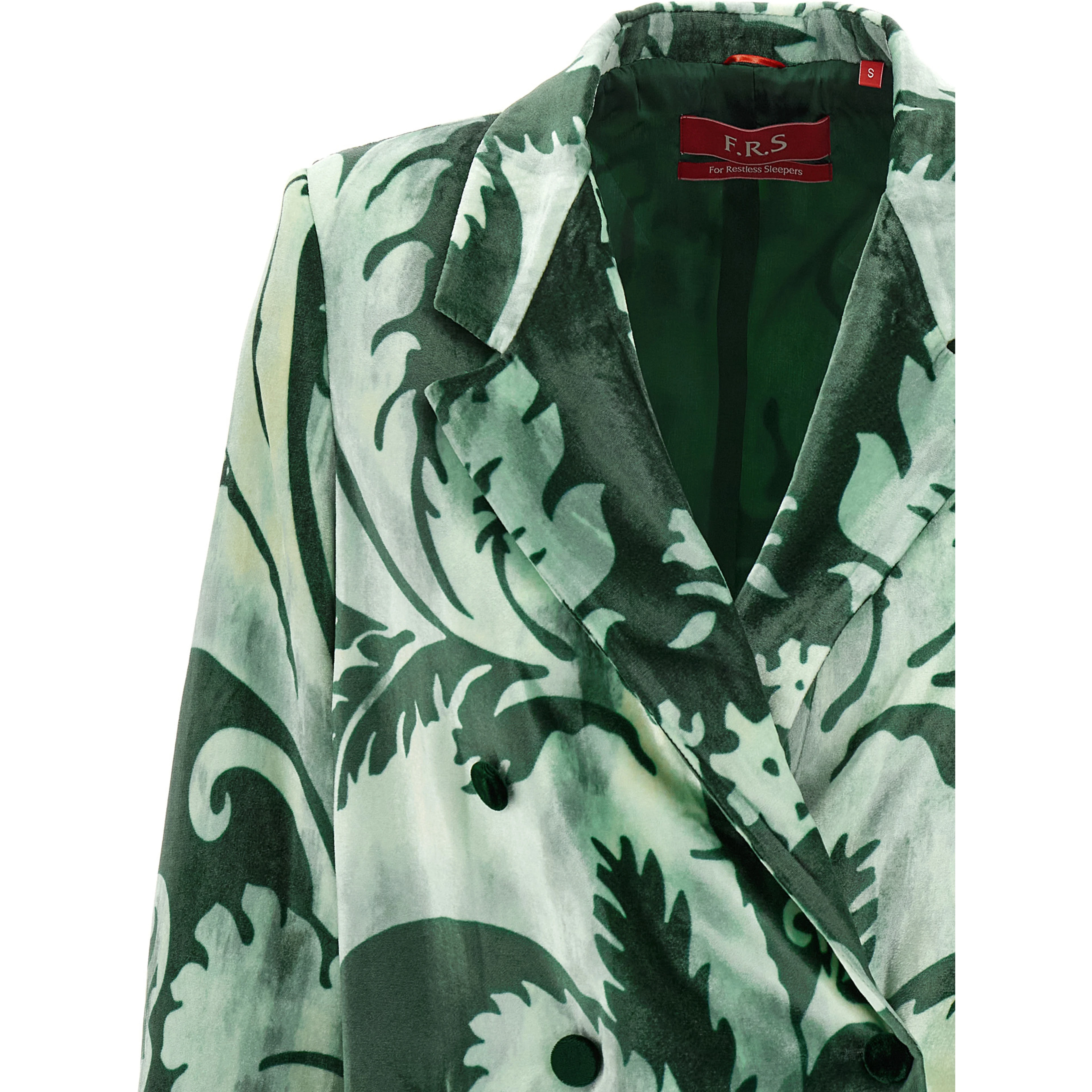Multicolor Viscose Blazer