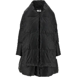 Black Viscose Coat