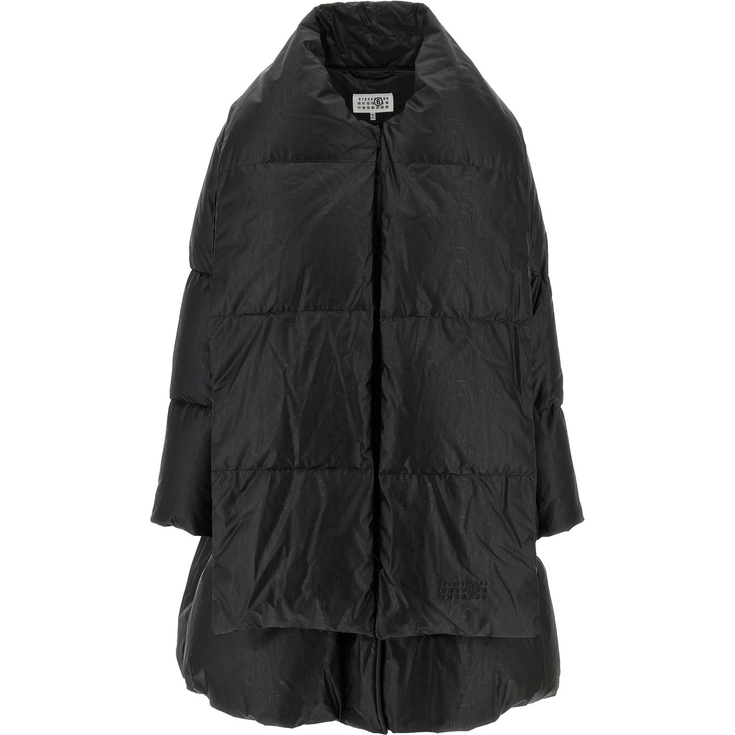 Black Viscose Coat