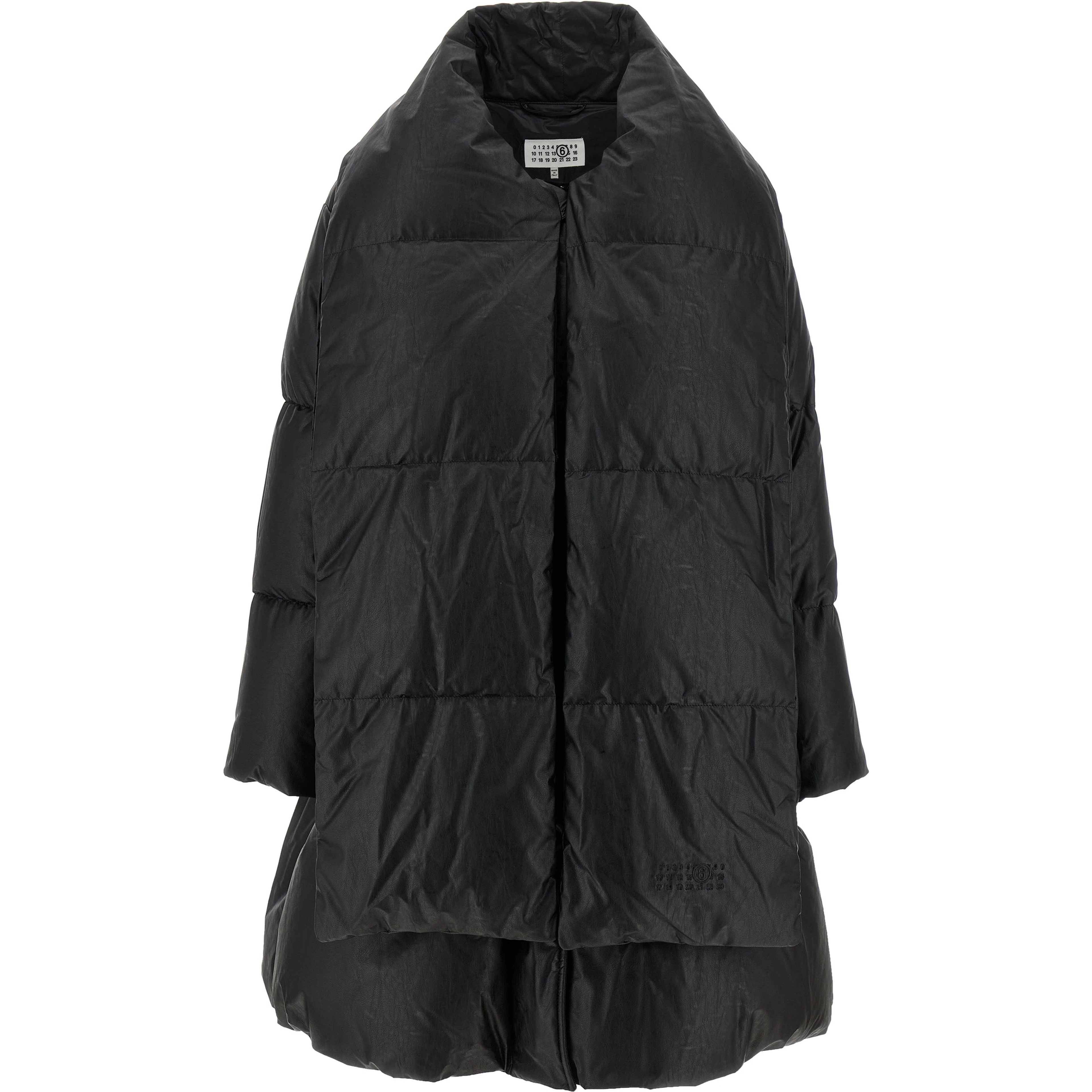 Black Viscose Coat