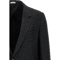 Black Viscose Blazer