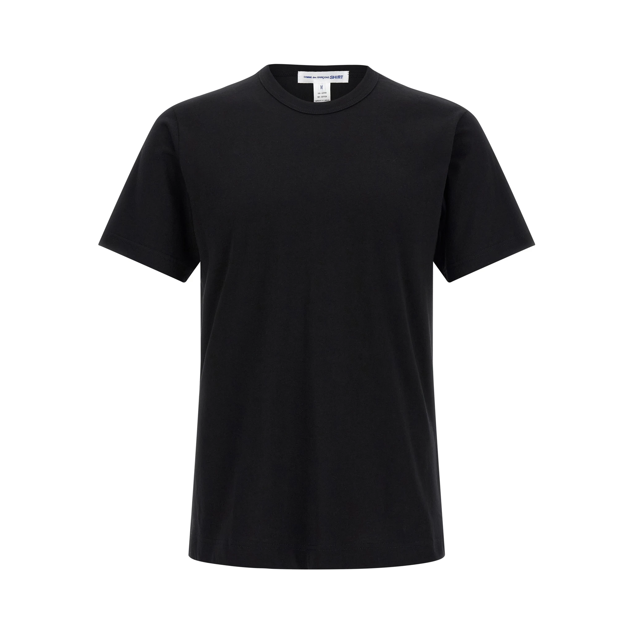 Black Cotton T-Shirt