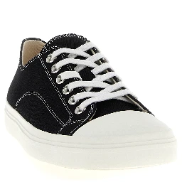 Bicolor Cotton Sneakers