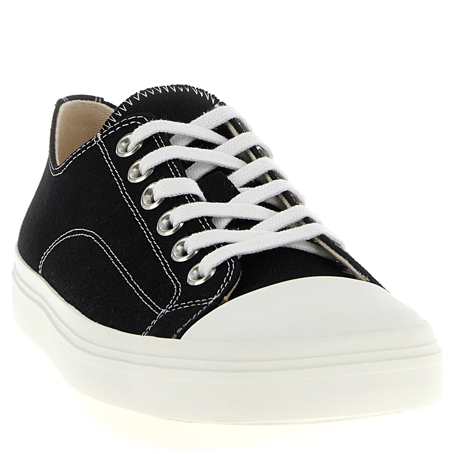 Bicolor Cotton Sneakers