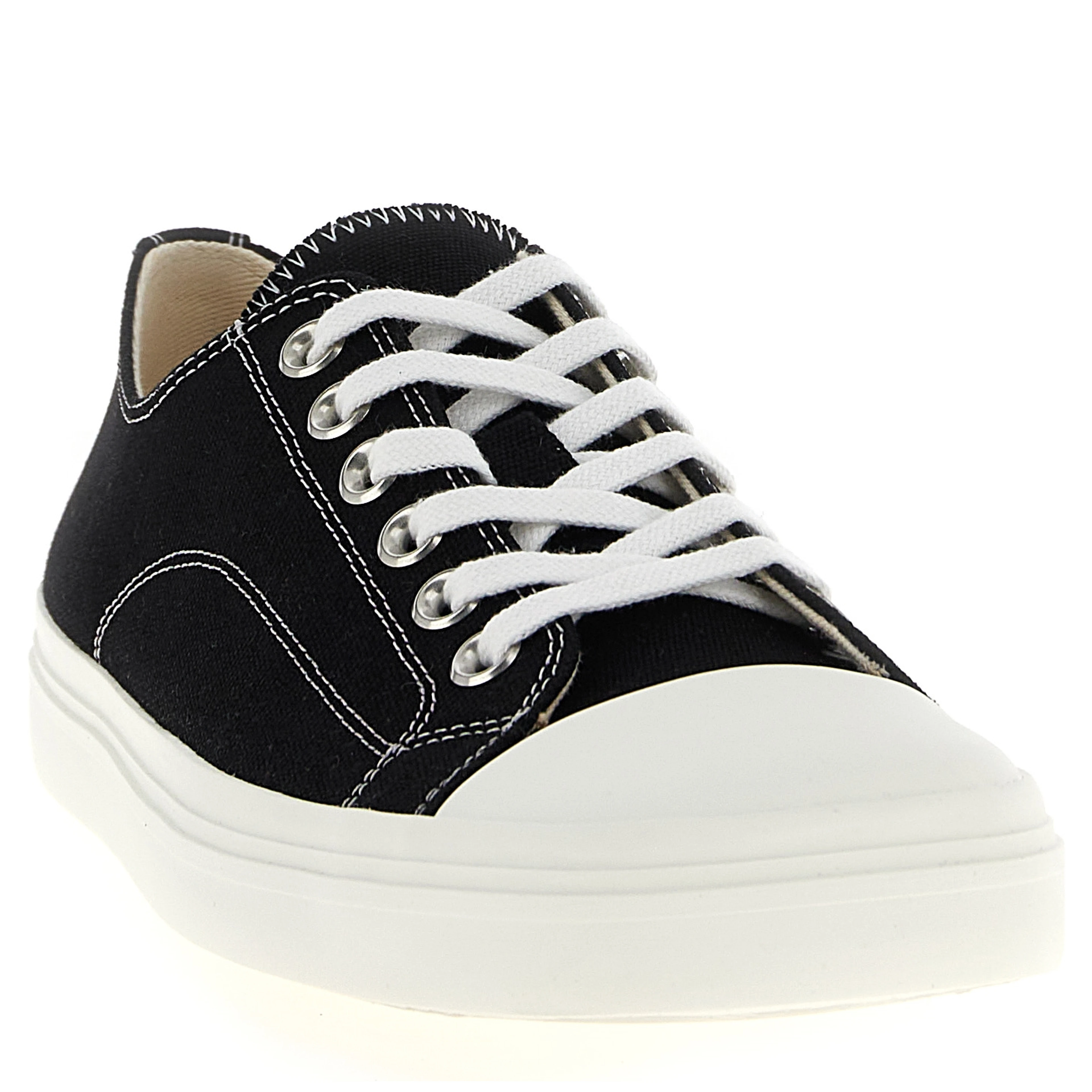 Bicolor Cotton Sneakers