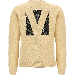 Beige Cotton Sweatshirt