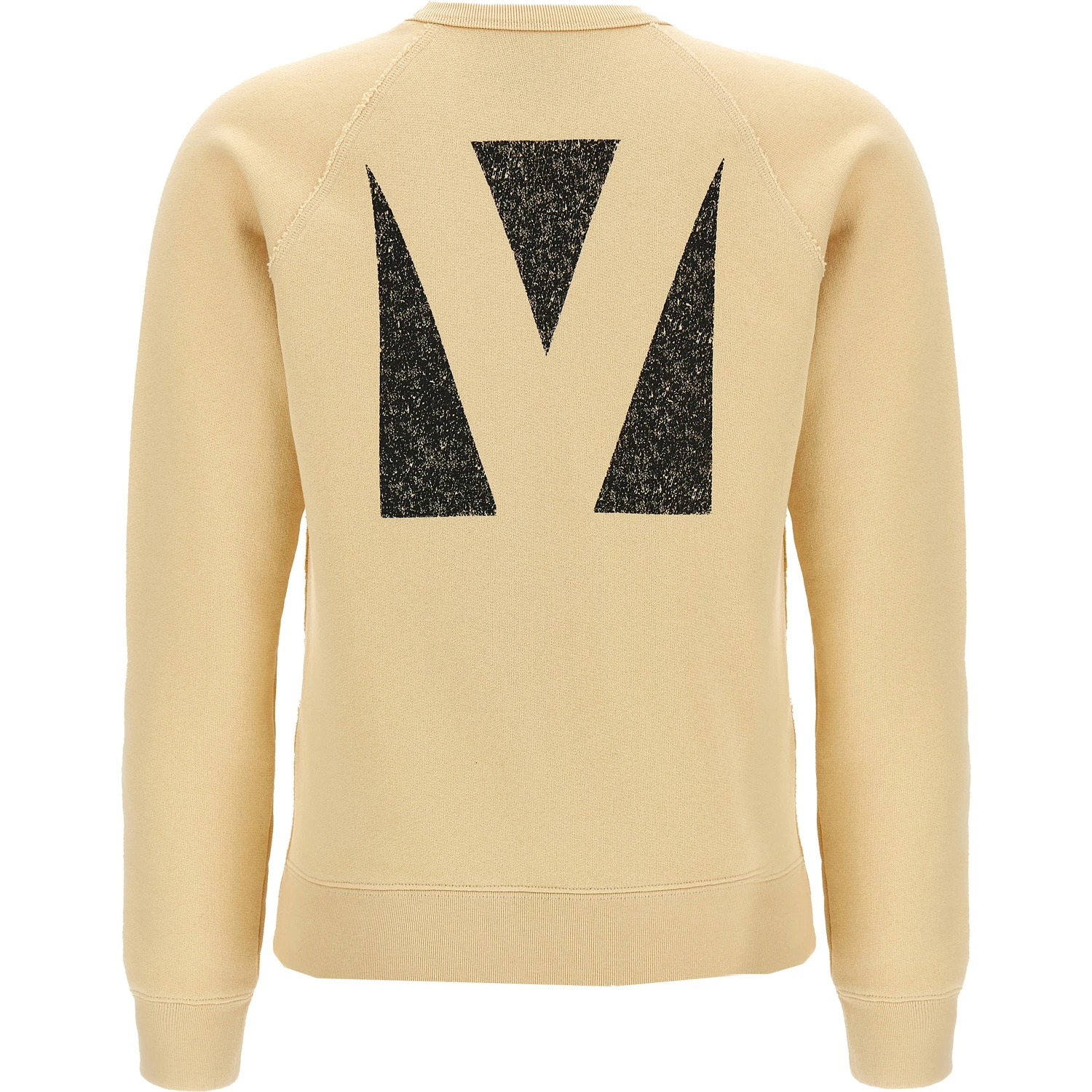 Beige Cotton Sweatshirt