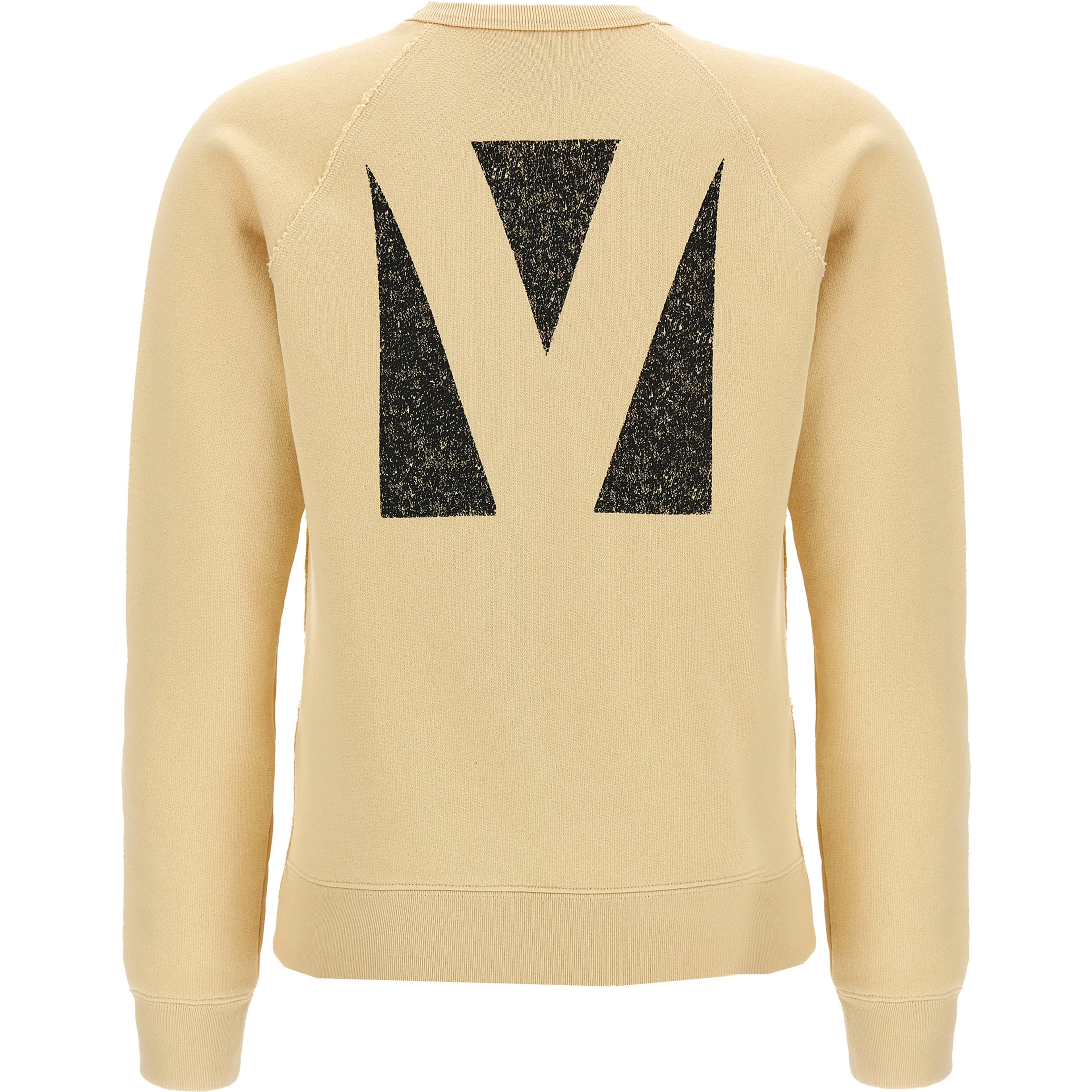 Beige Cotton Sweatshirt