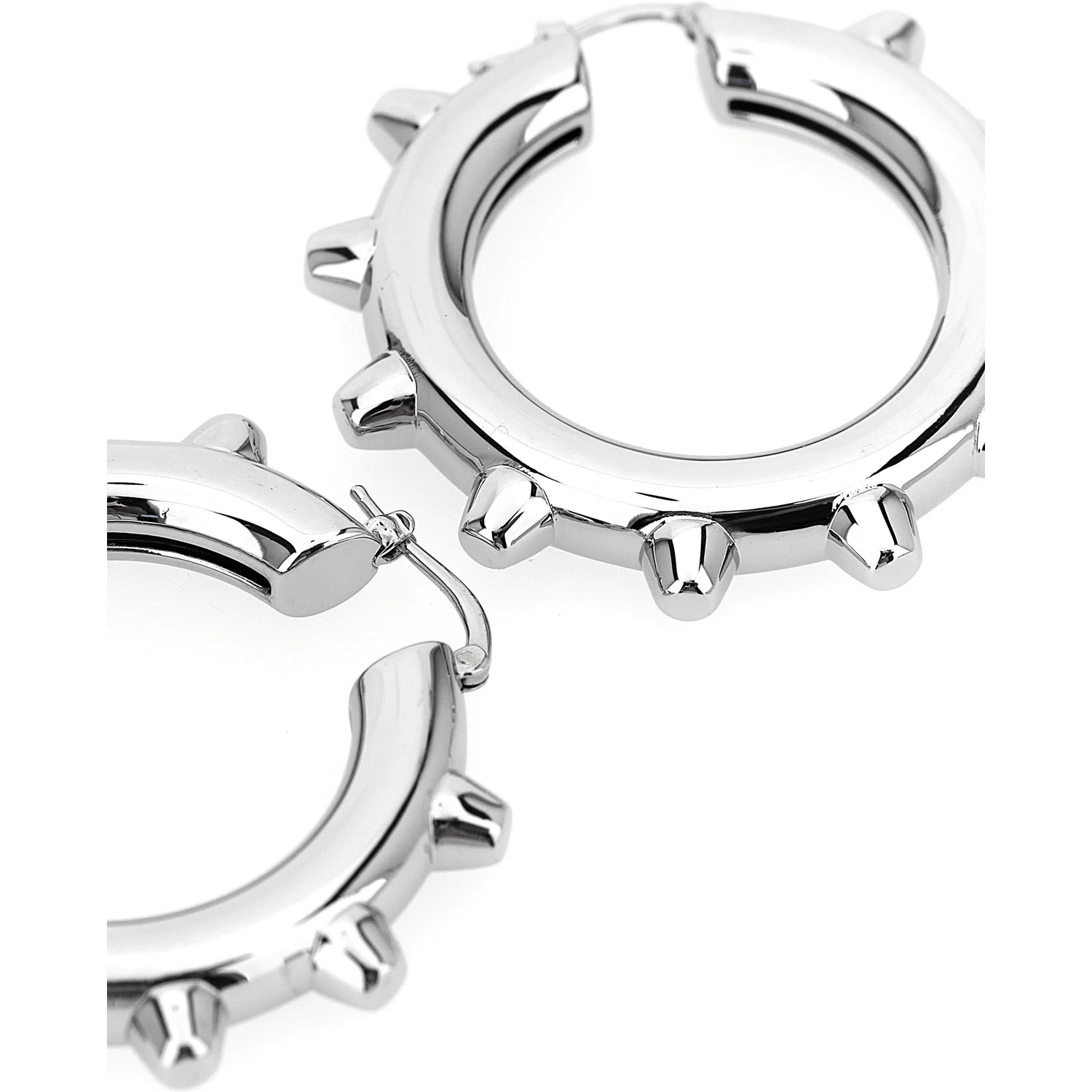 Silver Brass Earrings